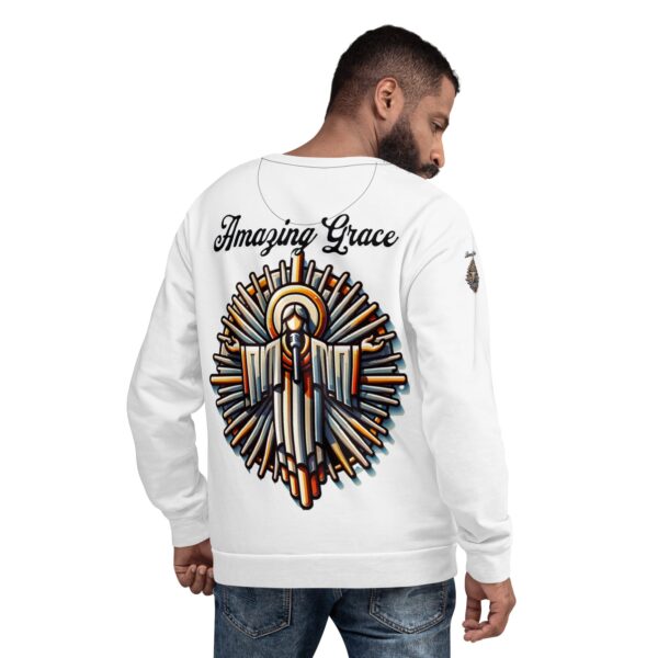 Amazing Grace Unisex Sweatshirt - Image 2