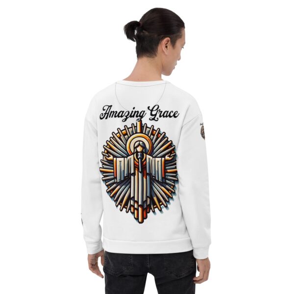 Amazing Grace Unisex Sweatshirt - Image 3
