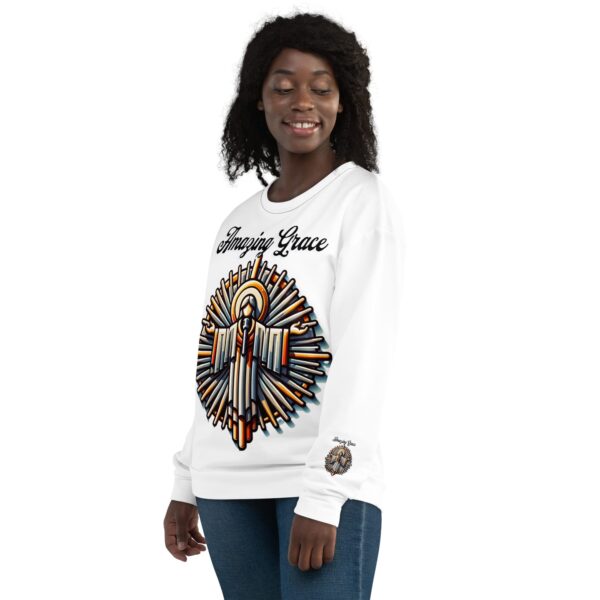 Amazing Grace Unisex Sweatshirt - Image 4