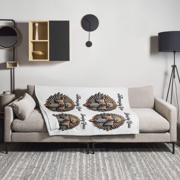 Amazing Grace Throw Blanket - Image 2