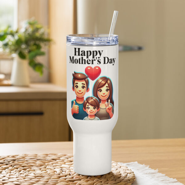 Happy Mother's Day Travel Mug With A Handle