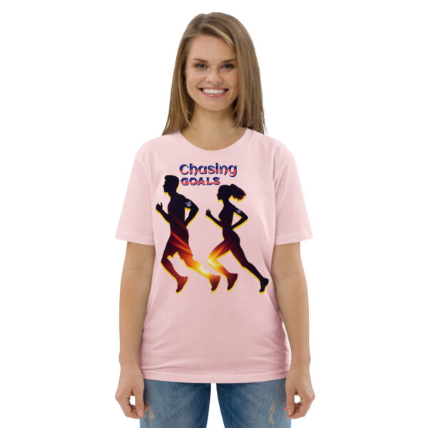 Chasing Goals Unisex Organic Cotton T-Shirt