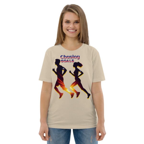Chasing Goals Unisex Organic Cotton T-Shirt - Image 10