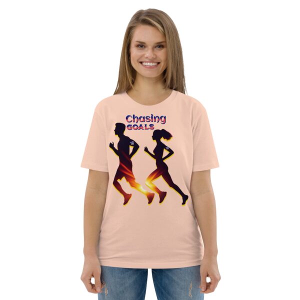 Chasing Goals Unisex Organic Cotton T-Shirt - Image 11