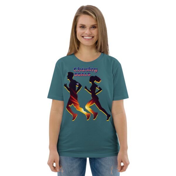 Chasing Goals Unisex Organic Cotton T-Shirt - Image 6