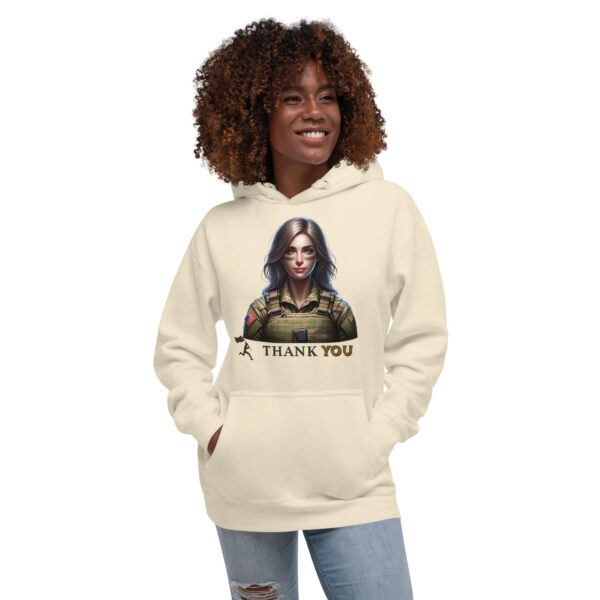 Thank You Unisex Hoodie - Female - Image 10