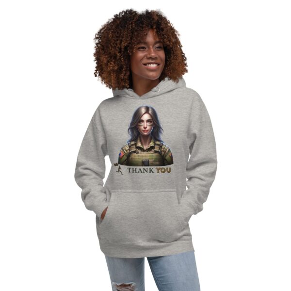 Thank You Unisex Hoodie - Female - Image 8