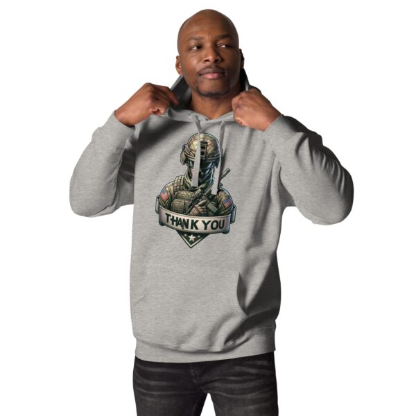 Thank You Unisex Hoodie - Male - Image 8
