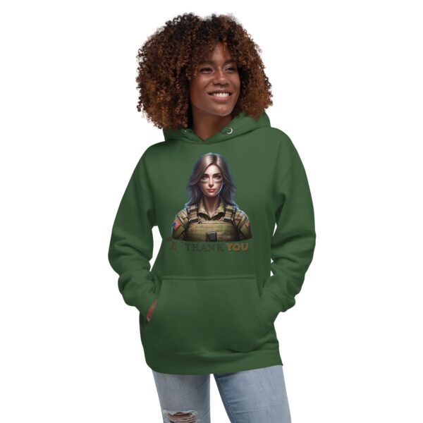 Thank You Unisex Hoodie - Female - Image 5