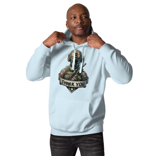 Thank You Unisex Hoodie - Male - Image 9