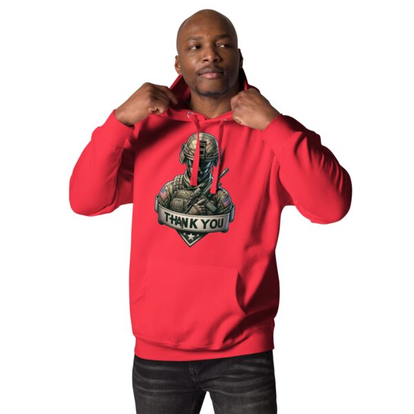 Thank You Unisex Hoodie - Male - Image 6