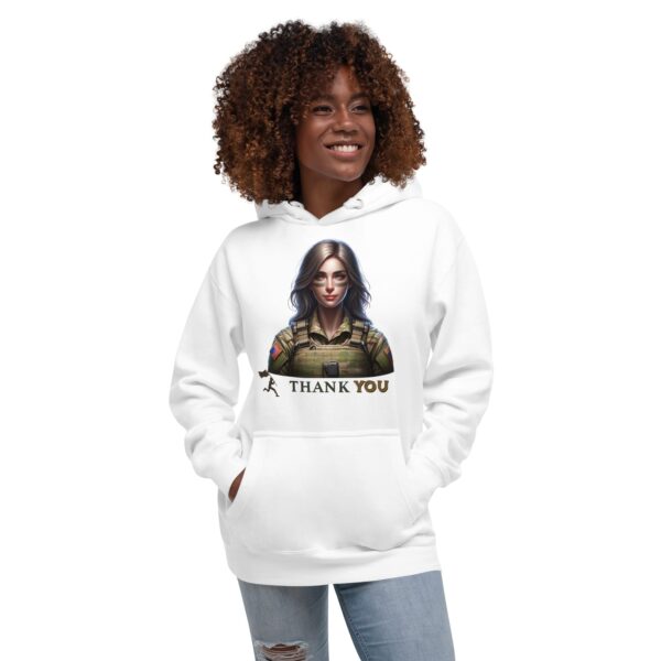 Thank You Unisex Hoodie - Female - Image 11