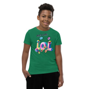 Ha!  I LOL Youth Short Sleeve T-Shirt