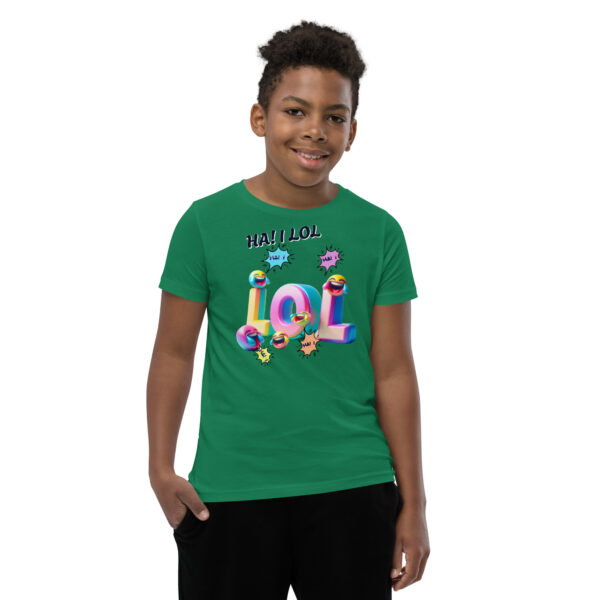 Ha!  I LOL Youth Short Sleeve T-Shirt