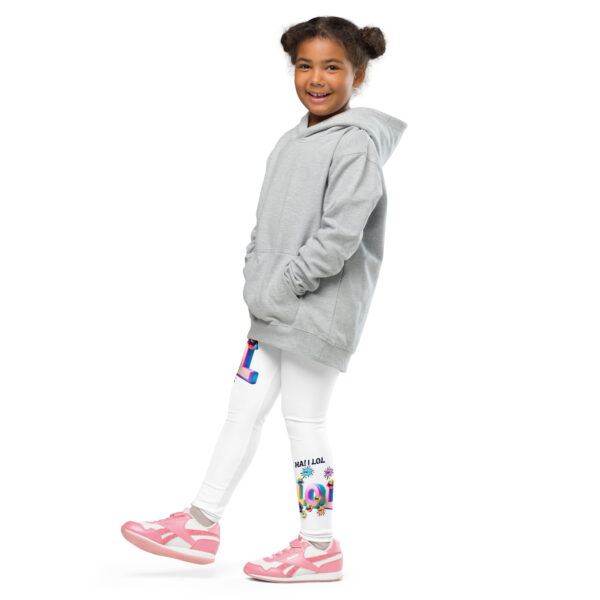 Ha! I LOL Kid's Leggings - Image 7