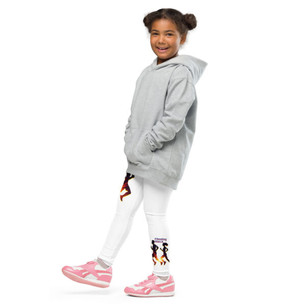 Chasing Goals Kid's Leggings - Image 2