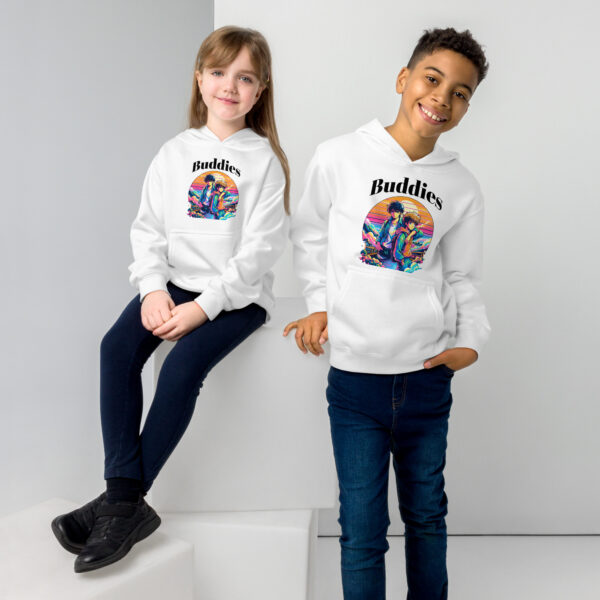 Buddies Kids Fleece Hoodie - Image 7