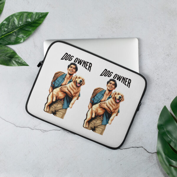 Dog Owner Laptop Sleeve - Image 2