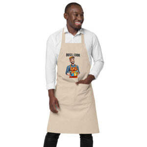 Boss Cook Organic Cotton Unisex Apron