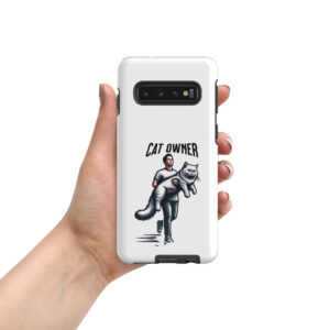 Cat Owner Tough Case For Samsung®