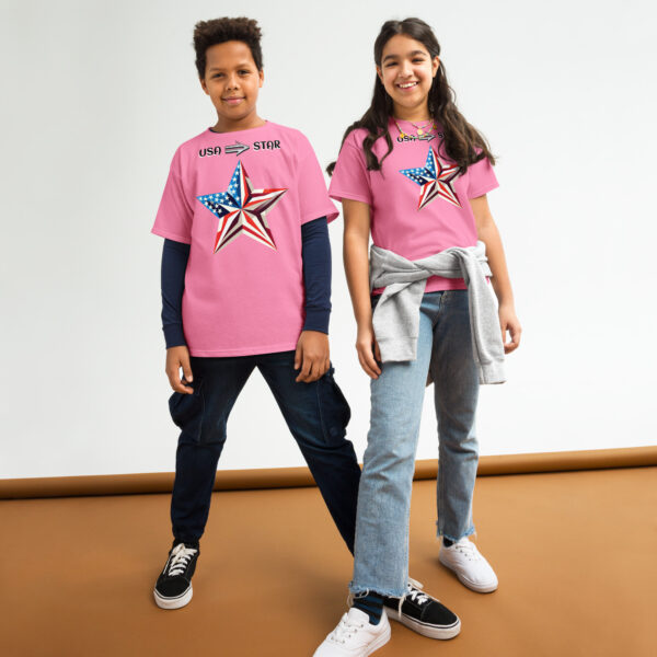 USA Star Youth Classic T-Shirt - Image 7