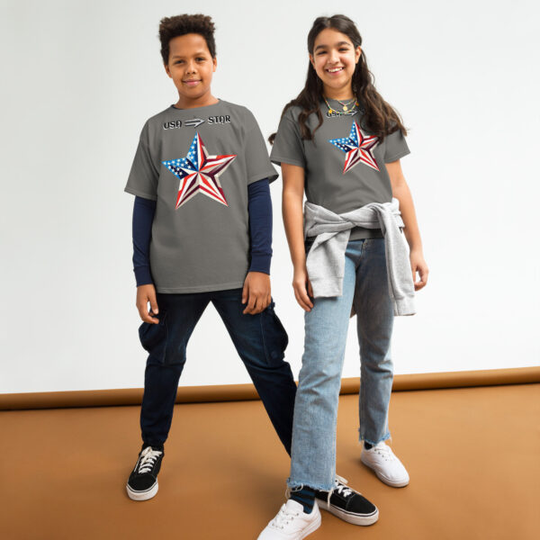 USA Star Youth Classic T-Shirt - Image 6