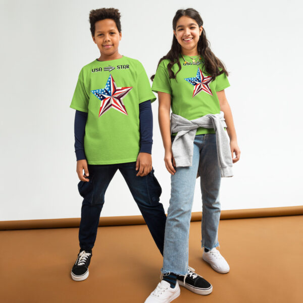 USA Star Youth Classic T-Shirt - Image 9