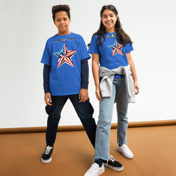 USA Star Youth Classic T-Shirt - Image 5