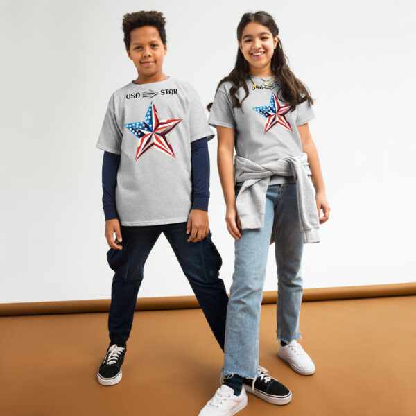 USA Star Youth Classic T-Shirt - Image 10