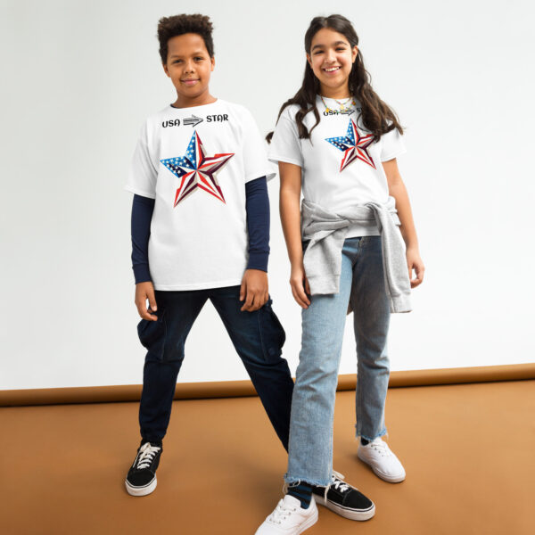 USA Star Youth Classic T-Shirt - Image 13