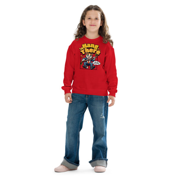 Hang In There Better Days Ahead Youth Crewneck Sweatshirt