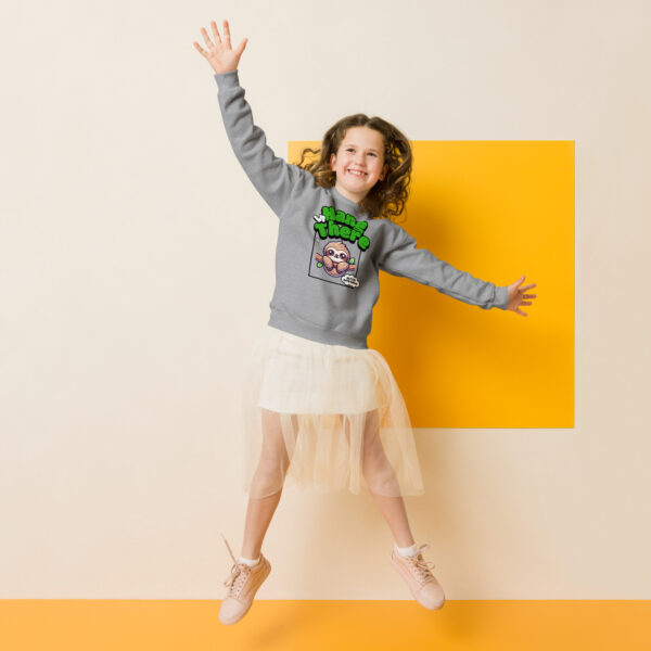 Hang In There - Better Days Ahead Youth Crewneck Sweatshirt - Image 5