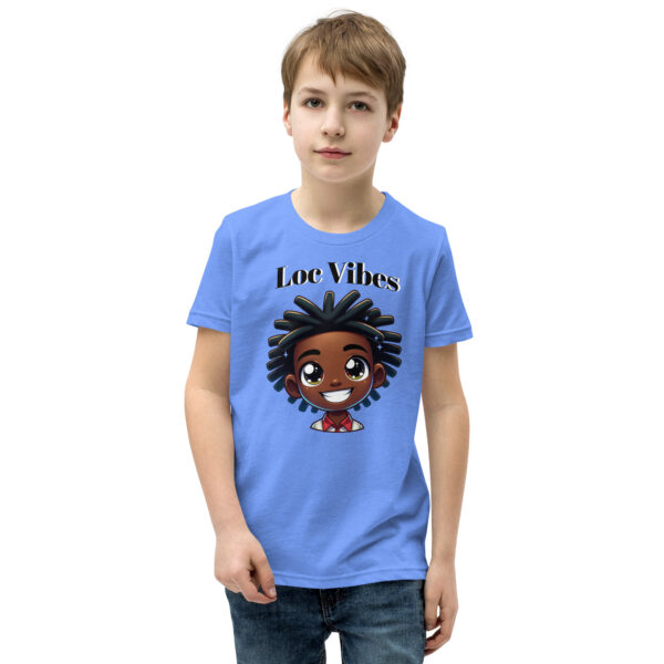Loc Vibes Youth Short Sleeve T-Shirt - Image 3