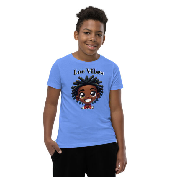 Loc Vibes Youth Short Sleeve T-Shirt - Image 9