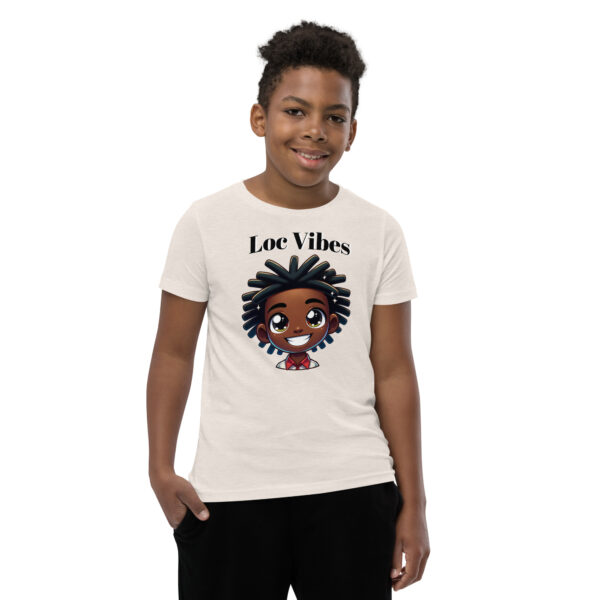 Loc Vibes Youth Short Sleeve T-Shirt - Image 11