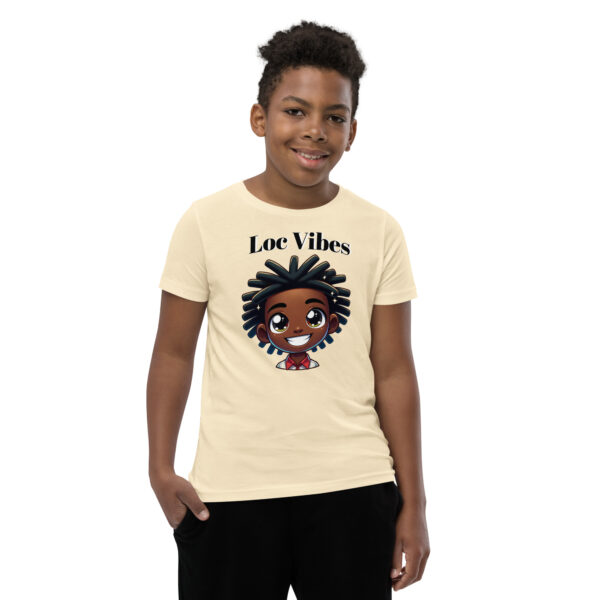 Loc Vibes Youth Short Sleeve T-Shirt - Image 12