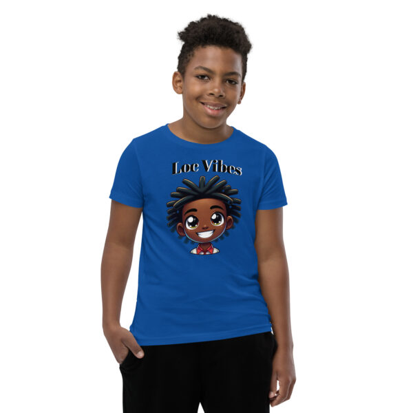 Loc Vibes Youth Short Sleeve T-Shirt - Image 5