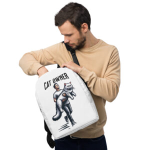 Cat Owner Minimalist Backpack