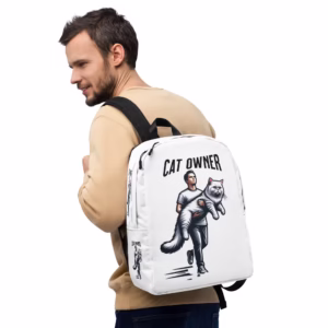 Cat Owner Minimalist Backpack