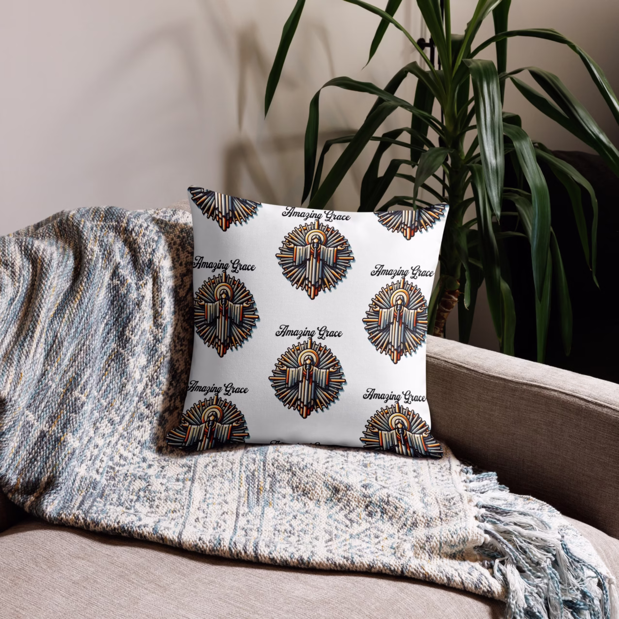 Amazing Grace Premium Pillow Case - Image 2