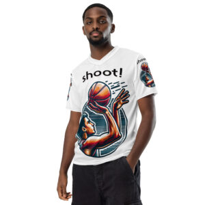 Shoot! Recycled Unisex Sports Jersey