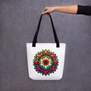 HandFlower Tote Bag