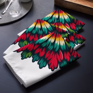 HandFlower Cloth Napkin Set Of 4