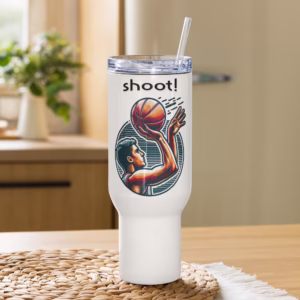 Shoot! Travel Mug With A hHndle
