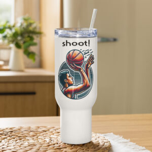 Shoot! Travel Mug With A hHndle