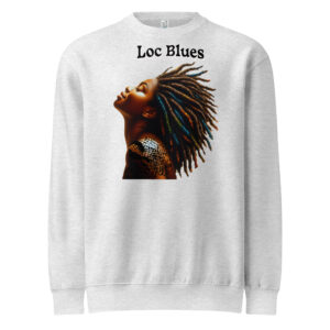 Loc Blues Unisex Premium Crew Neck Sweatshirt
