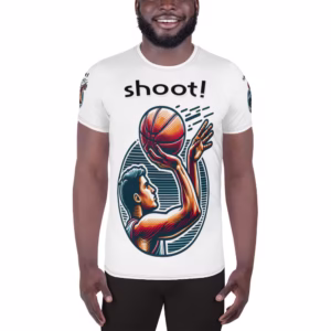 Shoot! Men's Athletic T-Shirt